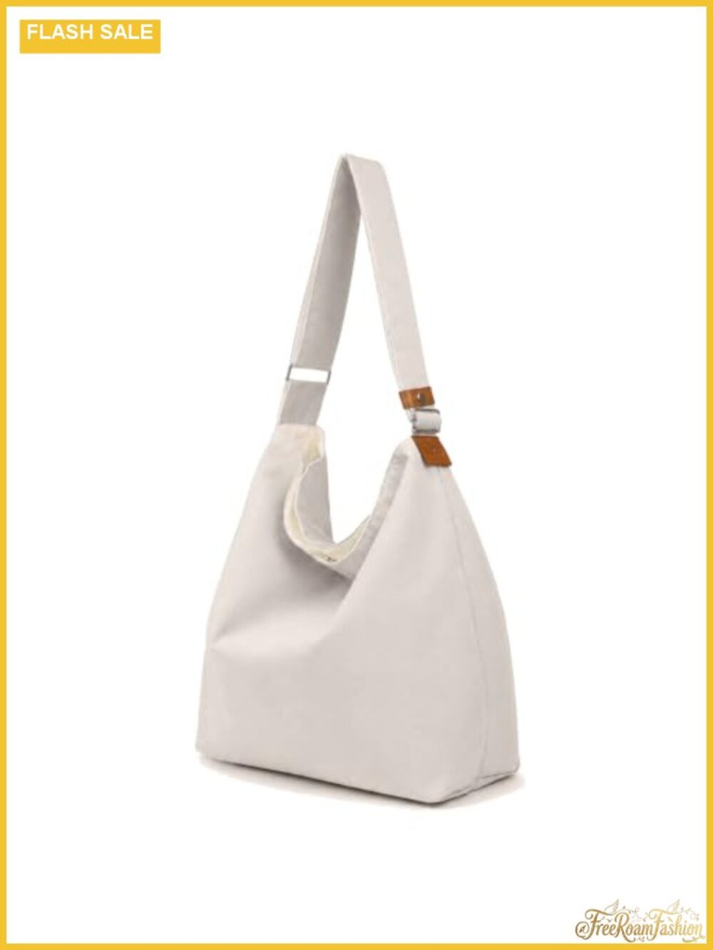 Canvas Tote Bag Shoulder Hobo Crossbody Handbag Large Cotton
